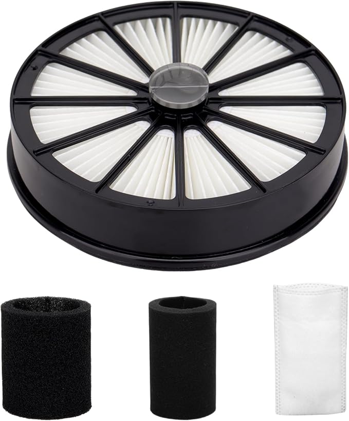 2087 Filters Replacement Compatible with Bissell 2087 Series Hair Eraser Lift-Off Upright Vacuum 20871 2087 20872 20874 20878 2087R 2087Q Compare to Part 1612637 & 1612631 (1+1 Set)