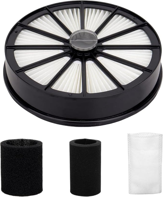 2087 Filters Replacement Compatible with Bissell 2087 Series Hair Eraser Lift-Off Upright Vacuum 20871 2087 20872 20874 20878 2087R 2087Q Compare to Part 1612637 & 1612631 (1+1 Set)