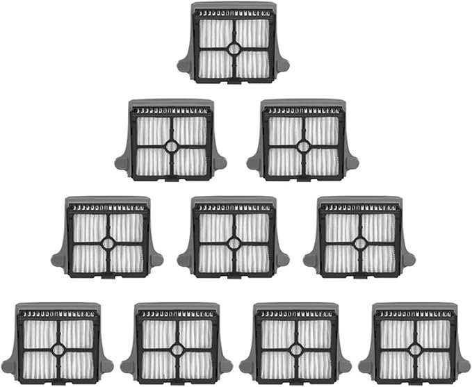 Filters Kit,Compatible For Tineco Floor One S6 / S7 Pro / S7Combo / S7Flashdry / SwitchS7/ S7,Steam Vacuum Cleaner Accessories Replace(10pcs Set)