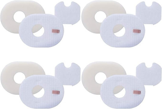 4 Pack Filter Replacement for Shark Rocket Vacuum HV300 HV301 HV300W HV302 HV305 HV310 UV450 Foam & Felt Filter Kit