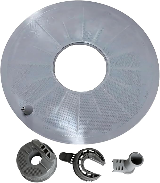 5304518968 Dishwasher lower Spray Arm Bracket, 5304506518 Drain Filter 5304506525 Dishwasher Filter And 5304506533 Dishwasher Filter Base Replacement For Frigidaire Crosley Kenmore Dishwasher