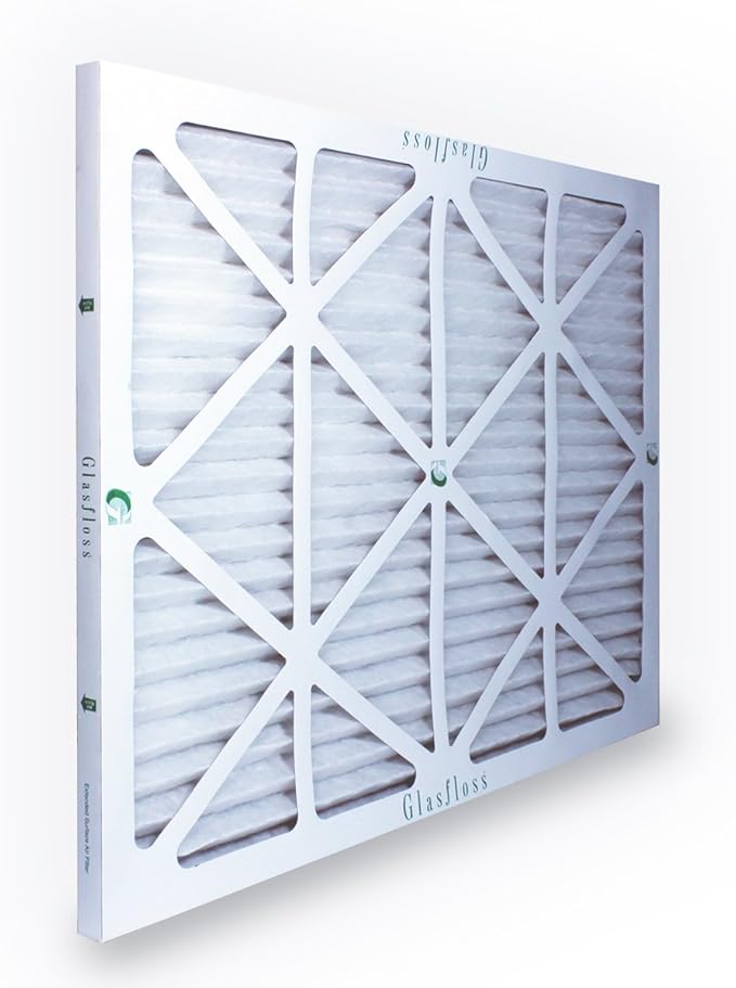 Glasfloss Industries ZLP 20x20x1 Z-Line Series ZL MERV 10 Pleated Filter. Case of 12