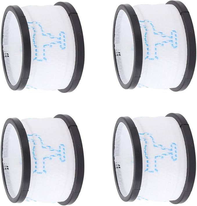 TOPINCN 4 Pack Reusable HEPA Vacuum Cleaner Filters Compatible with S600 S6 Upright Vacuum Cleaner