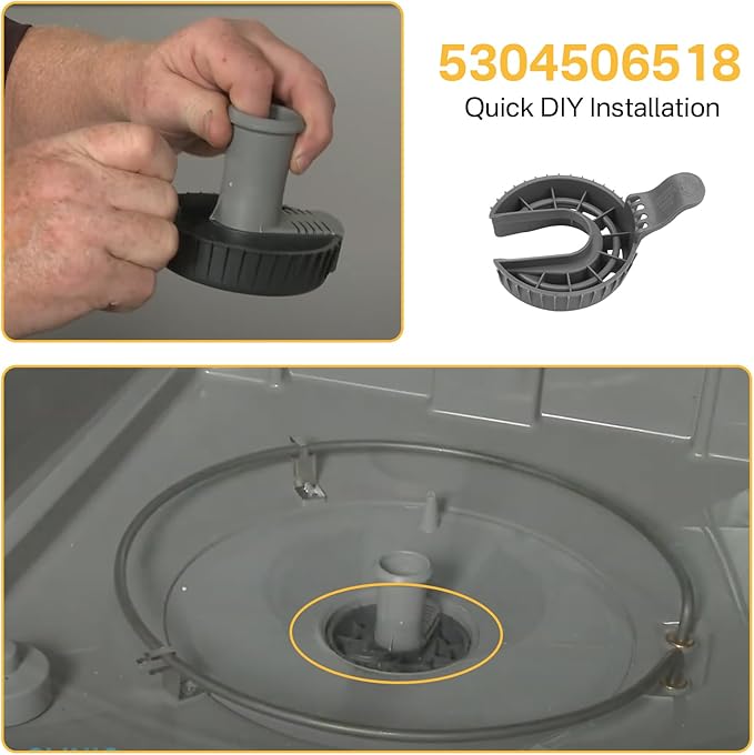 Showingo Dishwasher Drain Filter 5304506518 154252701 Compatible for Frigidaire Dishwasher,Dishwasher Soil Trap Replaces 154252702 AP2109132 AP6036337 4456335 PS11770485 419238 AH420500 EA420500
