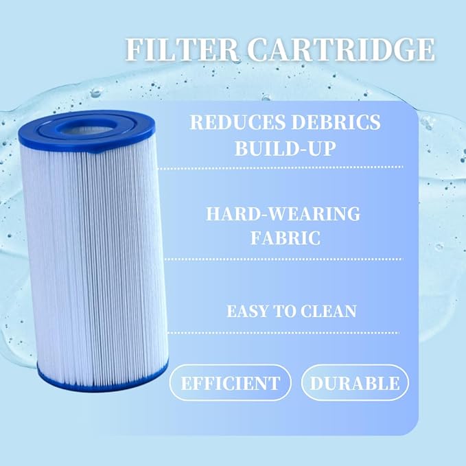 Malaka Spa Filter Cartridge FD2002 Compatible with PRB35-IN C-4335 FC2385, Hot Tub Replacement Filter, 2-Pack