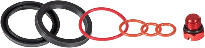 6.6L Duramax Fuel Filter Primer Rebuild Seal Kit Viton O-Rings Billet Bleeder Screw For 2001-2013 6.6L Chevy GMC LB7 LLY LBZ LMM LML Duramax Fuel Filter Primer