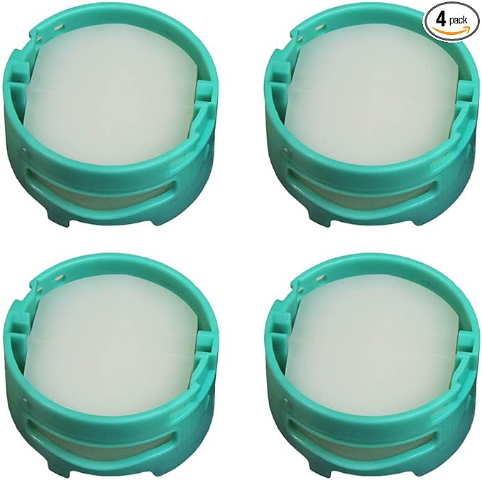 [4 Pack] Replacement for Shark Odor Neutralizer Cartridge, Odor Elimination Replacement for Shark LA702 ZU102 Vacuum Cleaner Accessories AZ3002 AZ4002 air Purifier HP302. -1541fc3000,Teal