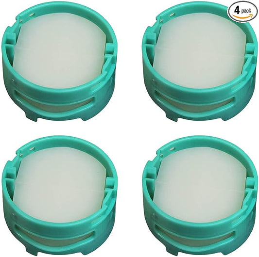 [4 Pack] Replacement for Shark Odor Neutralizer Cartridge, Odor Elimination Replacement for Shark LA702 ZU102 Vacuum Cleaner Accessories AZ3002 AZ4002 air Purifier HP302. -1541fc3000,Teal