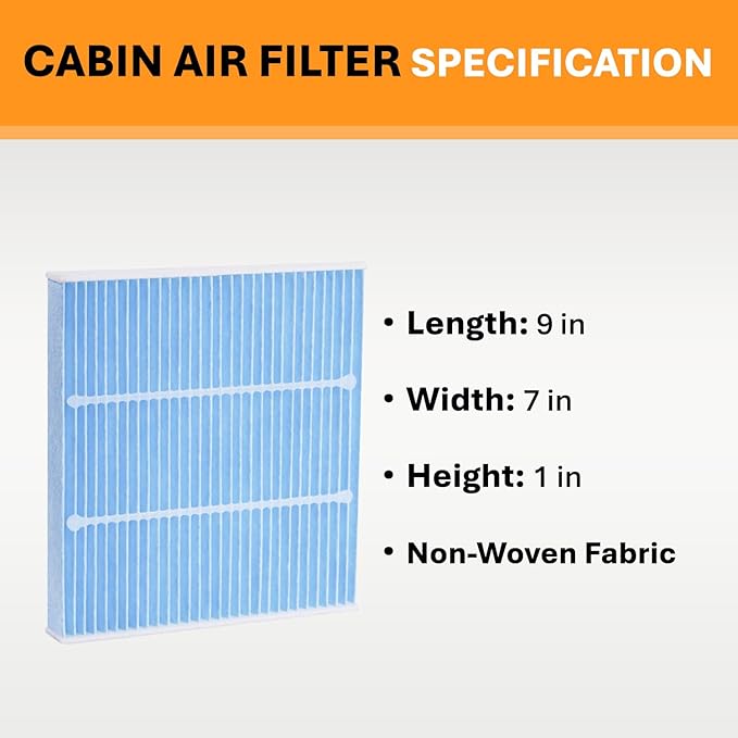 Engine Air Filter&Cabin Air Filter Combo Pack-Compatible with Honda CRV CR-V 1.5T 2023-2026;Civic 1.5T 2022-2026,Accord 1.5T 2023-2026-CA12932&CF11182