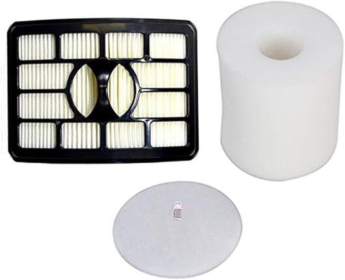 JJSS Replacement for Shark Vacuum Filter Replacement Lift-Away 500 Series NV500 NV501 NV502 NV503 NV505 NV510 NV520 NV552 NV640 NV642 UV560 Xff500 HEPA Filter & Foam Compatible with Shark Vacuum Parts