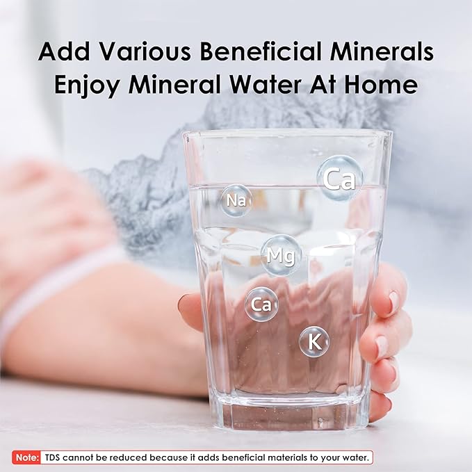 Waterdrop CFF-01 Water Filter Replacement for Waterdrop WD-CTF-01/CTF-02, NSF/ANSI 42&372 Certified, 5-stage Water Filter, Reduces Heavy Metals, Bad Taste and Up to 99% of Chlorine