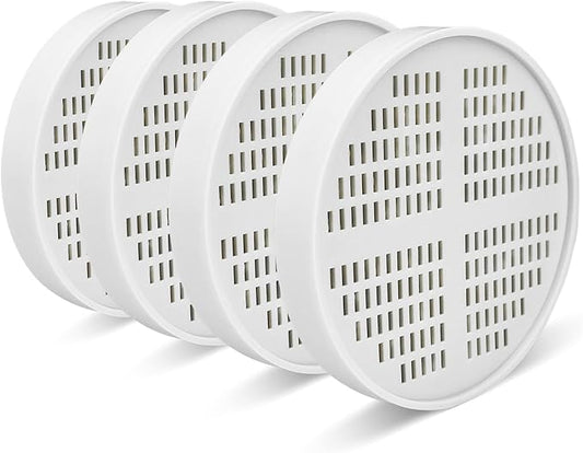 Shower Filter Compatible with AquaHomeGroup Vitamin C + E + A Shower Filter Replacement,for Hard Water - Filters Chlorine -4 Pack