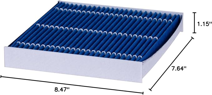 PureFlow HEPA Cabin Air Filter PC5667HX | Fits 2010-2024 Toyota 4Runner, 2006-2024 Yaris, 2018-2025 Land Rover Range Rover Velar, 2017-2025 Jaguar F-Pace, 2019-2025 I-Pace
