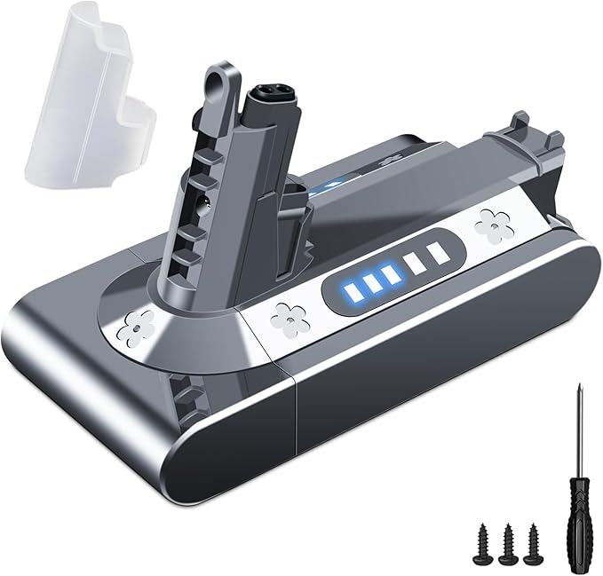 Premium Replacement for Dyson V10 Battery SV12 242151 206340 SV27 Compatible with V10 Cyclone Animal Absolute Fluffy Motorhead Total Clean Cordless Stick Vacuum Cleaner (Not Fit SV10)