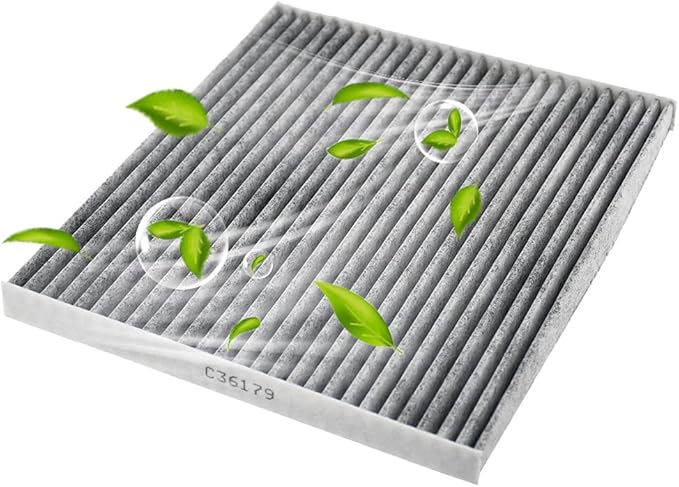 CF11819 Cabin Air Filter with Activated Carbon Compatible with Chevy Equinox, GMC Terrain, Hyundai Sonata, Santa Fe, Saturn Vue, Kia series Car Cabin Air Filter
