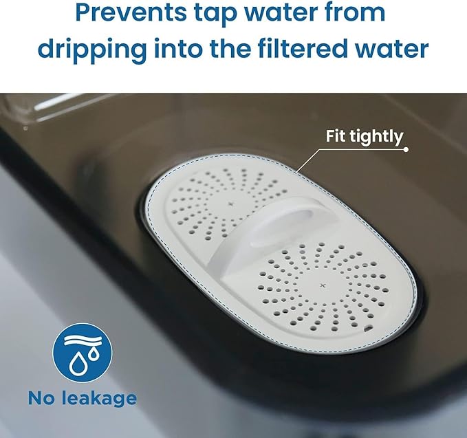 [Original] Waterdrop PF-01A Water Filter Replacement for Waterdrop Pitcher Filtration System, NSF Certified, Reduces Lead, PFAS, PFOA/PFOS, Chlorine, Last Up to 3 Months or 200 Gallons, 1 Pack