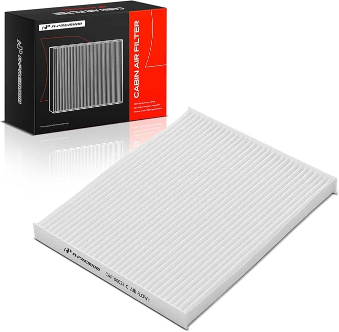 A-Premium Cabin Air Filter Compatible with Hyundai Ioniq 2017-2022 & Kia Niro 2017-2022, L4 1.6L, Replace# BNBK113196A, 97133G2000