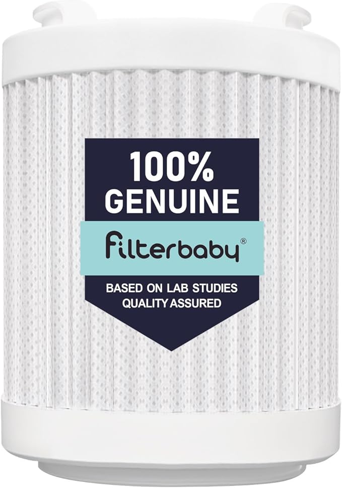 Filterbaby Genuine Official Pro Series Shower Filter Refill, Tested to NSF/ANSI 177, Reduces up to 99% Chlorine & Chloramine, Lab Tested for Certain Heavy Metals & 60+ Contaminants, 1 Pack