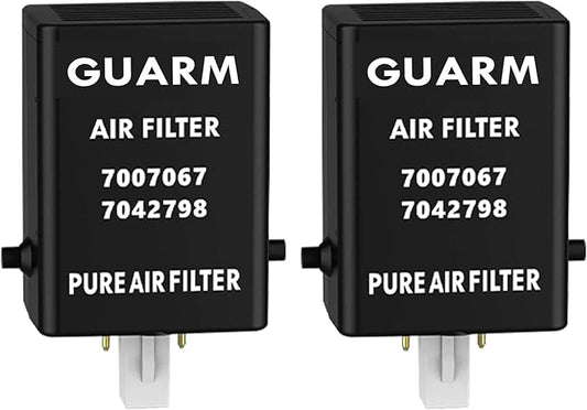 Filters Replacement for Sub-Zero Refrigerator Air Purification Cartridge 7042798, 7007076, 7007067 Air Filter, 2 Pack