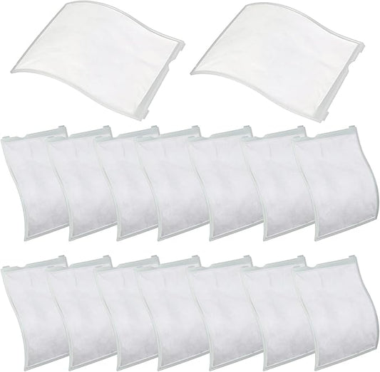 16-Pack 2846 Vacuum Exhaust Filters Compatible with Windsor Sensor S Series S12 S15 & Sebo Essential G1 G2 Upright Vacuums, Replaces 8.614-140.0