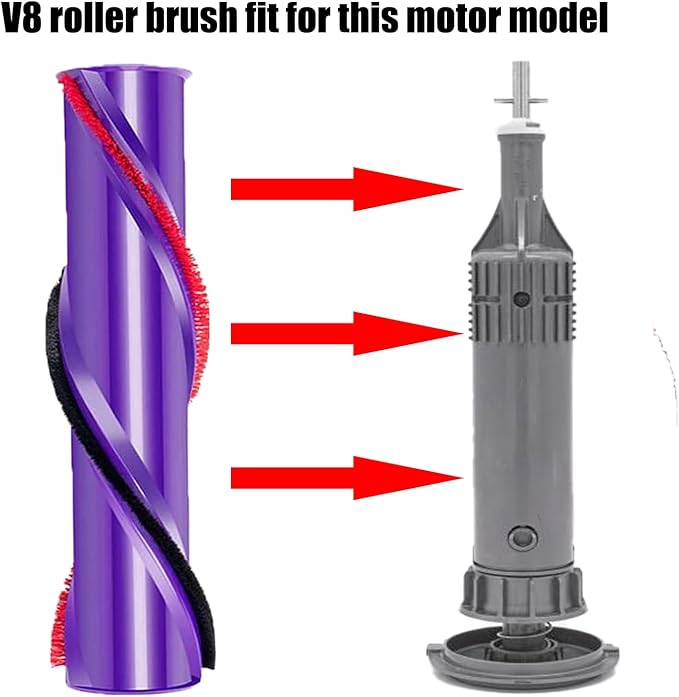Brushbar Roller Brush Replacement for Dyson V8 Cordless Cleaner Part 967485-01