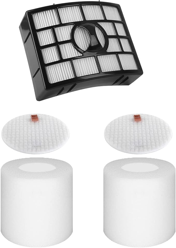Replacement Filter for Shark NV752, NV751, NV750, NV650, NV651, NV652, NV765, NV831, NV835, AX950, AX951, AX952, ZU632, ZU881, AZ1000, AZ1002 (Part XFF650 & XHF650)