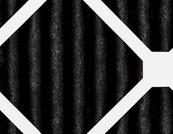 Nordic Pure 16x25x4 (Actual Size: 15 1/2 x 24 1/2 x 3 5/8) Pure Carbon Pleated Odor Reduction Merv 8 Furnace Filters 2 Pack