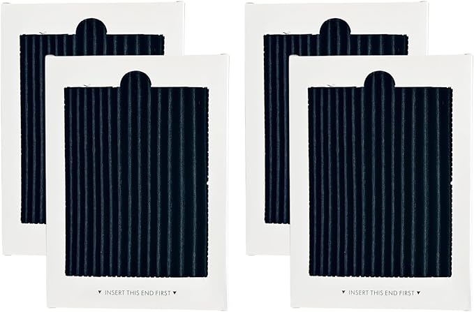 4 Pcs Refrigerator Air Filter Replacement for Frigidaire FGHC2331PFAA, FGHC2331PFCA, FGHS2631PF4A, FGHB2867TD0, FGHB2867TF0, FGHB2869LF3, FGHB2869LF4, FGHC2331PF0, FGHC2331PF6 FGHC2331PF7 FGHC2345LF2