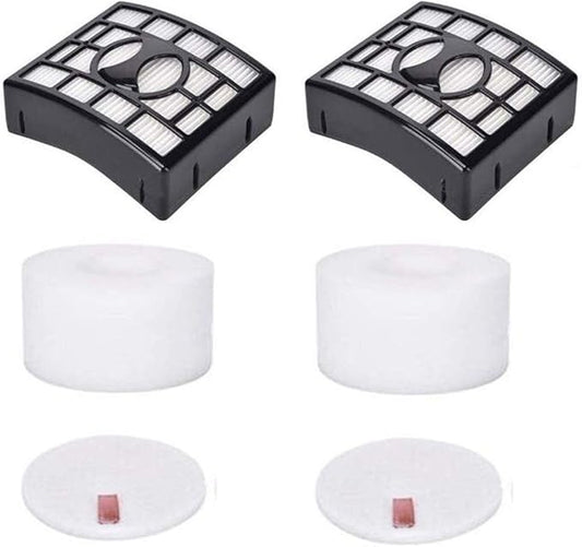 2 Pack Vacuum Filters Compatible with Shark APEX AX910 AX912 QU922Q DuoClean Powered Lift-Away Speed Vacuums. Compare to Part # XPRHF910 & XFF680