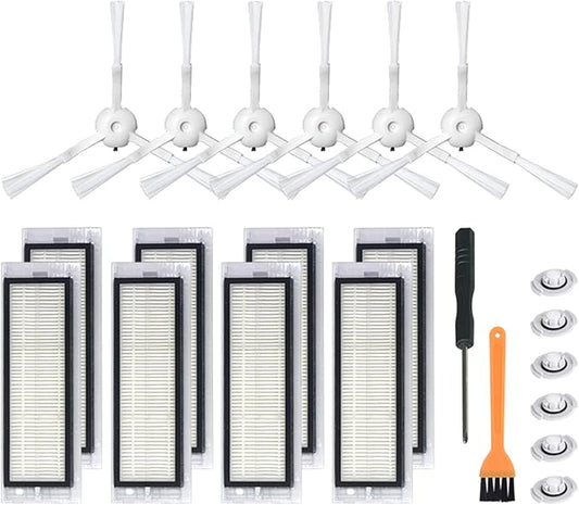 Sweeping Robot Roller Brush Side Brush HEPA Filter Cleaning Cloth Rags Combs for 360 S5 S7 Vacuum Cleaner Replacement Accessories