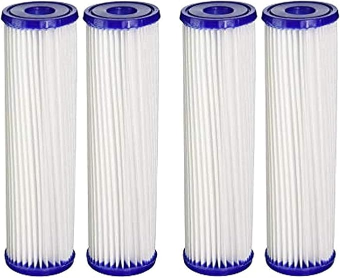 CFS – Water Filter Cartridges Compatible with EQ-PFC.35 Models – Removes Bad Taste and Odor – Whole House Replacement Filter, White, 4 Pack