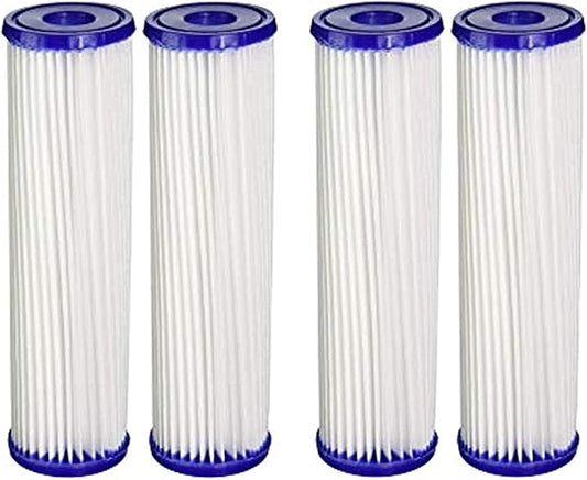 CFS – Water Filter Cartridges Compatible with EQ-PFC.35 Models – Removes Bad Taste and Odor – Whole House Replacement Filter, White, 4 Pack