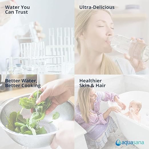 Aquasana Whole House Replacement Post-Filter | Reduces Sediment, Rust & Dirt | Genuine & Certified | Lasts 6 Months | 10-Inch | EQ-PFC.35