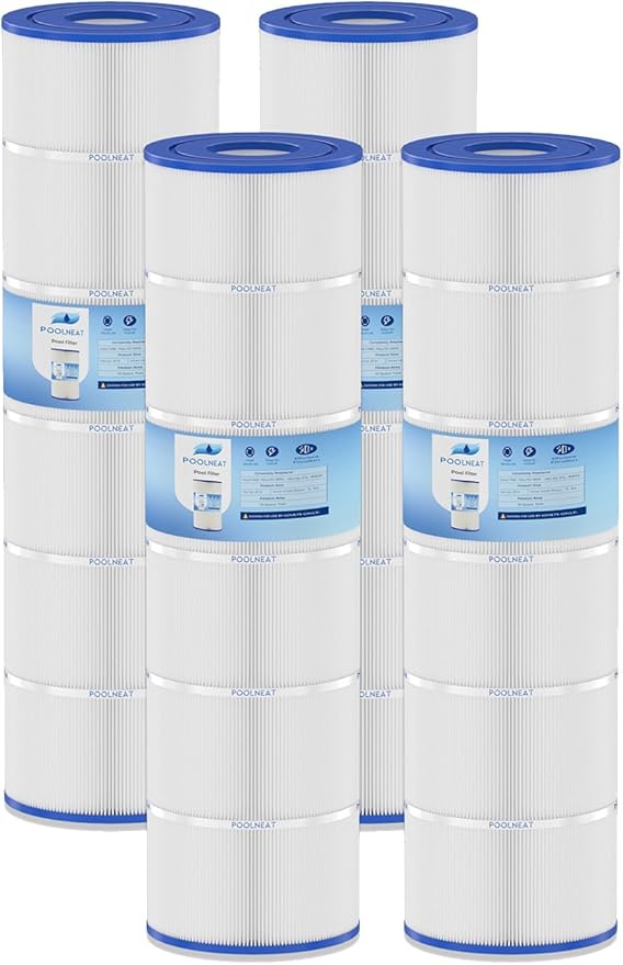 PA106-PAK4 Pool Filter Replacement for Hayward C4030,C4020,C4025,Unicel C-7488,PA106,FC-1226,CX880XRE,C4020,Ultral-A1,FC-6430,106Sq. ft,4Packs