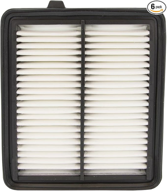 ECOGARD XA6100 Premium Engine Air Filter Fits 2010-2014 Honda Insight (Pack of 6)