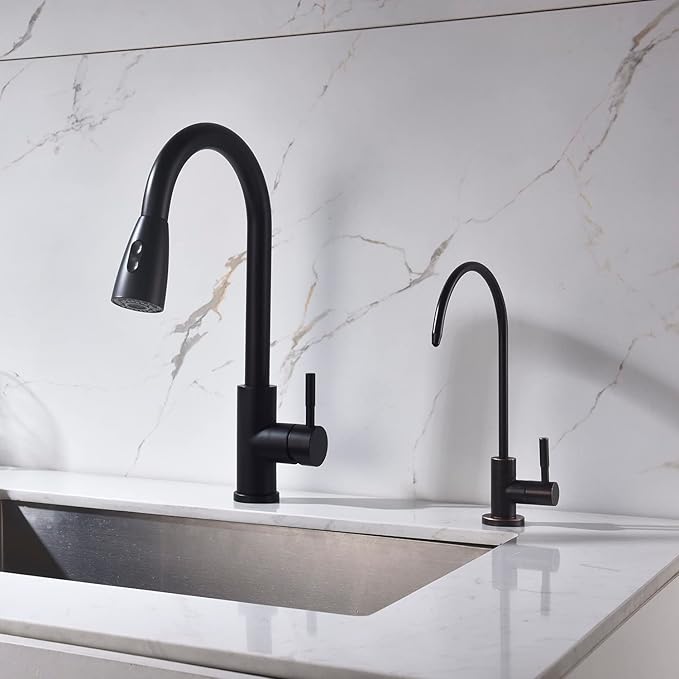 Drinking Water Faucet Oil Rubbed Bronze, Kitchen Water Purifier Tap/Faucet for Non-Air Gap Reverse Osmosis Water Filter System