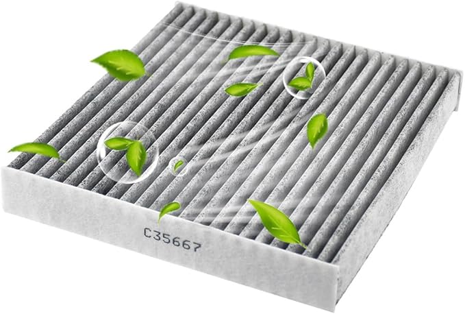 Cabin Air Filter Compatible with Scion XB TC XD, Toyota Corolla Corolla Highlander 4Runner Tundra Sienna Sequoia Avalon Prius, Compatible with Lexus Series with Activated Carbon CF10285