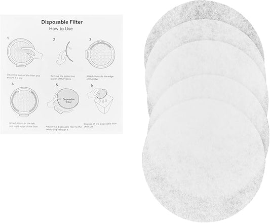 AMZCHEF Portable Range Hood, Desktop Range Hood Filter cotton*5