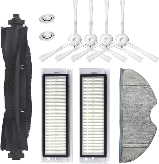 Sweeping Robot Roller Brush Side Brush HEPA Filter Cleaning Cloth Rags Combs for 360 S5 S7 Vacuum Cleaner Replacement Accessories