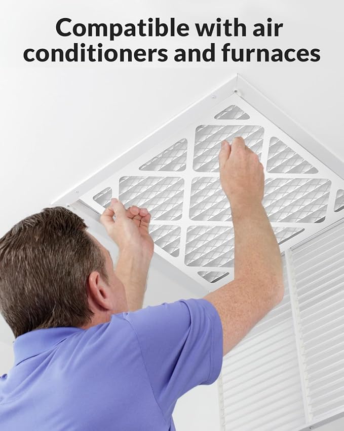 FLRQB5AH23M11 22.7x20.7x4.7 Air Filter Merv 13, Compatible with trane and envirowise Air Filter, for HVAC Systems and Home Air Conditioning, 2Pack