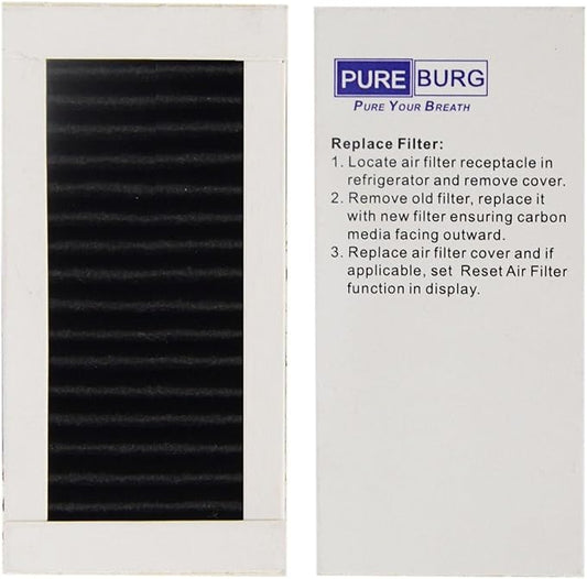 PUREBURG PAULTRA2 Refrigerator Air Filter Replacement (12-Pack) - Compatible with Frigidaire Pure Air Ultra II & Electrolux 242047805, 5303918847, EAP12364179