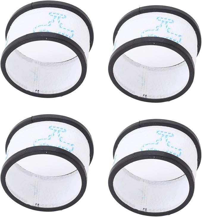 TOPINCN 4 Pack Reusable HEPA Vacuum Cleaner Filters Compatible with S600 S6 Upright Vacuum Cleaner