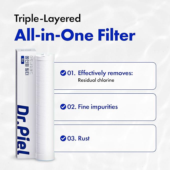 Dr. Piel Skincare Shower Head All-in-One Replacement Filter (1EA)