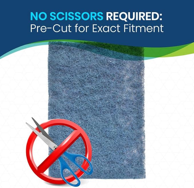 Natural Fiber Hog Hair Furnace Door Filter for Mobile, Manufactured and Modular Homes (20 x 30)