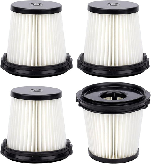 IW3511 BU3521 Filters Replacement Part For Shark IW3511 IW1111 IW1120 Detect Pro Lightweight Cordless Stick Vacuum Cleaner and Shark BU3523 Clean Empty Auto-Empty System Portable Handheld Vacuum,4Pcs