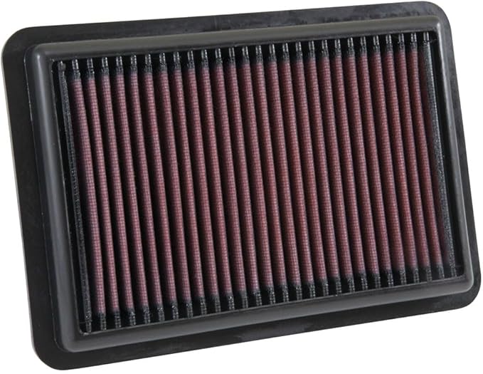 K&N High-Flow Original Lifetime Engine Air Filter: Increase Power: Washable: Compatible with 2017-2026 HYUNDIA/KIA: Elantra, I30, Kona, Veloster, Cerato, Forte, ProCeed, Seltos, Soul, Xceed, 33-5050