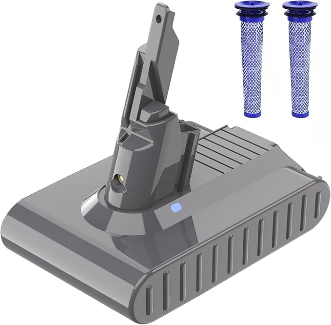 6.0Ah Replacement for Dyson V7 Battery Compatible with Dyson V7 Motorhead/Animal/Trigger/Absolute/Fluffy/Car+Boat Handheld Cordless Vacuum Cleaner (Not Fit V6, V8)