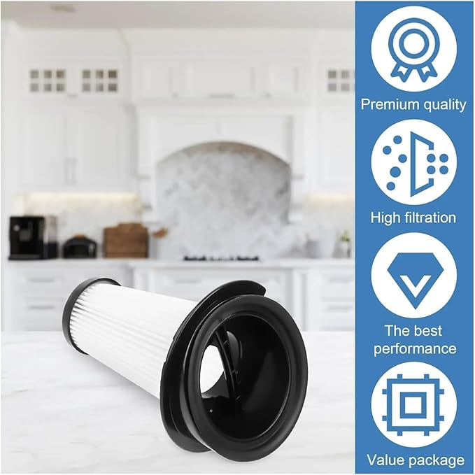 Compatible For ZR005201 HEPA Filter Compatible For Rowenta RH6545 Garden Household Supplies Home Sweeper Vacuum Cleaner, Replacement Filter Accessories(Five-piece set)