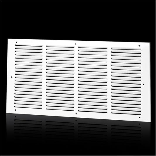 Return Air Grille for 20"Wx10"H inch Duct Opening,Air Return Vent Cover for Wall or Ceiling,AC Wall Vent Cover Grill HVAC Cold Air Intake Grille Without Filter Housing,Outer Dimension:21.75"WX11.75"H