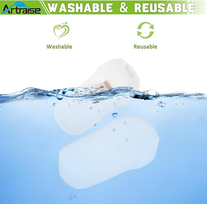Artraise Filter Replacement for Shark Vertex Duo Clean PowerFins Corded Stick Vacuum UV580 HZ2000 HZ2002 HZ251 HZ602 HH200 HH202 HZ251 HS152AMZ HZ2003C, Compared to Part XFFKHZ2000 XPMFHZ2000